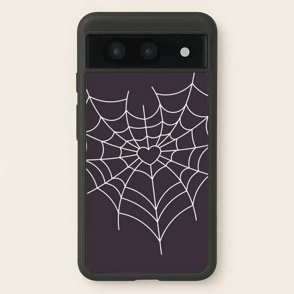 Spiderweb Hearts I Google Pixel 8a Case