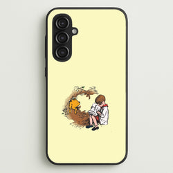 Winnie And Christopher In A Tree Galaxy S23FE Case