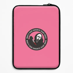 What's Your Favourite Scary Movie Badge Universal Laptop Sleeve