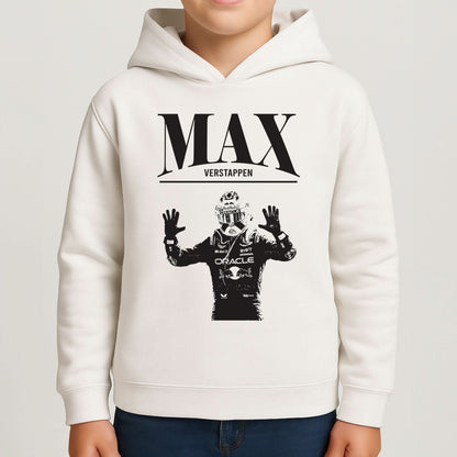 Max Blue And Red Boys Hoodie