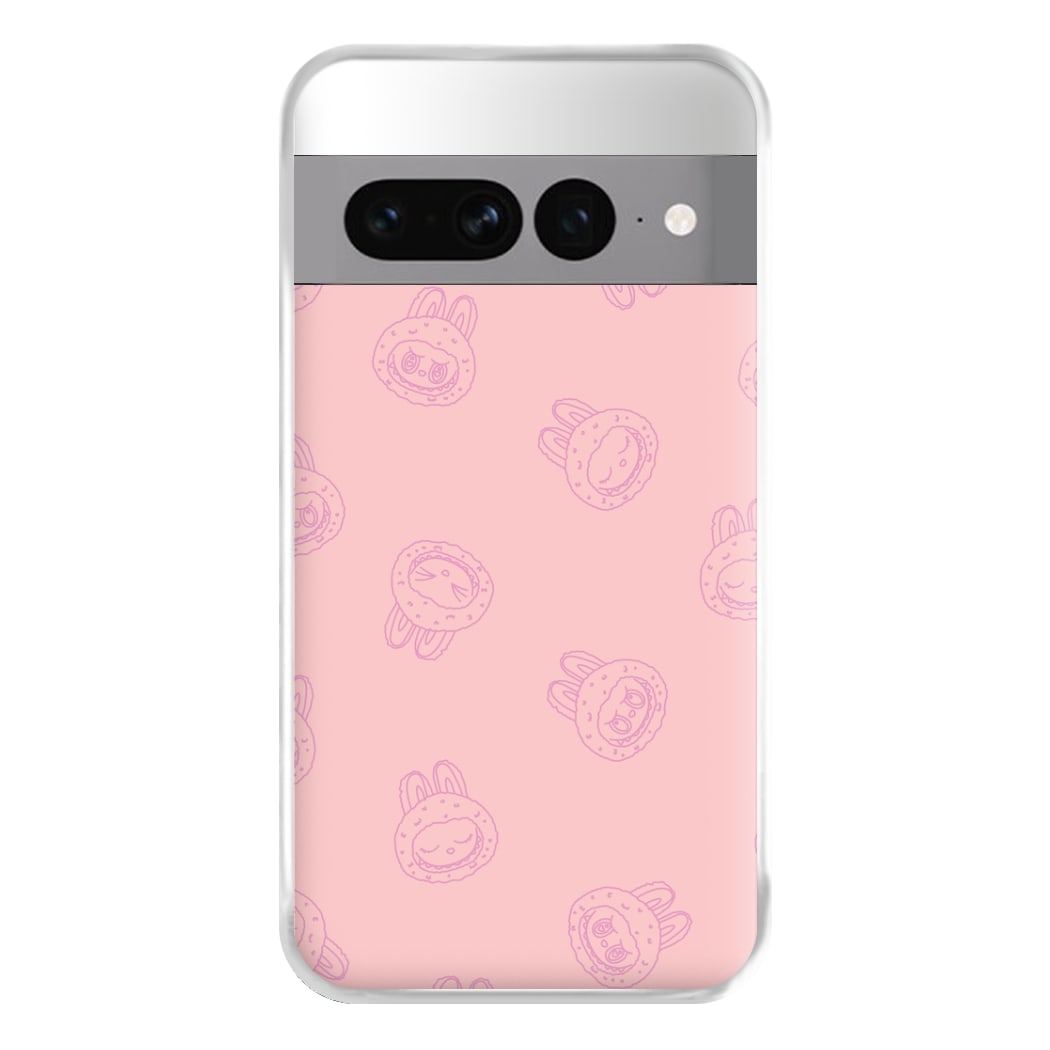 Monsters Outline Pattern II Google Pixel 7 Pro Case