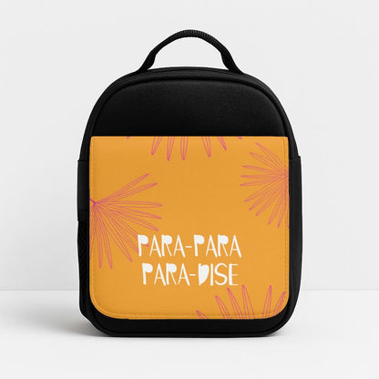 Paradise Lyrics Insulated Lunch Bag