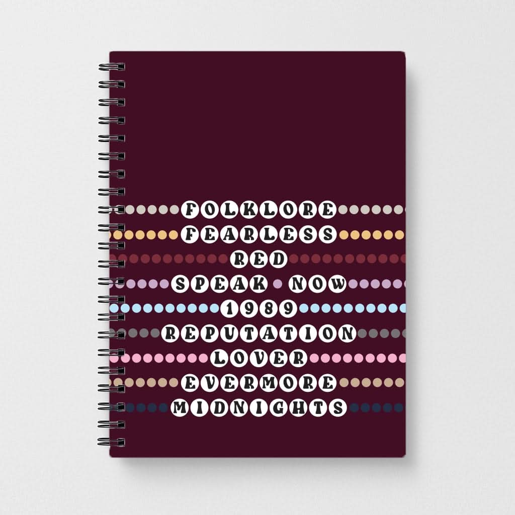 Concert Bracelets  Notebook