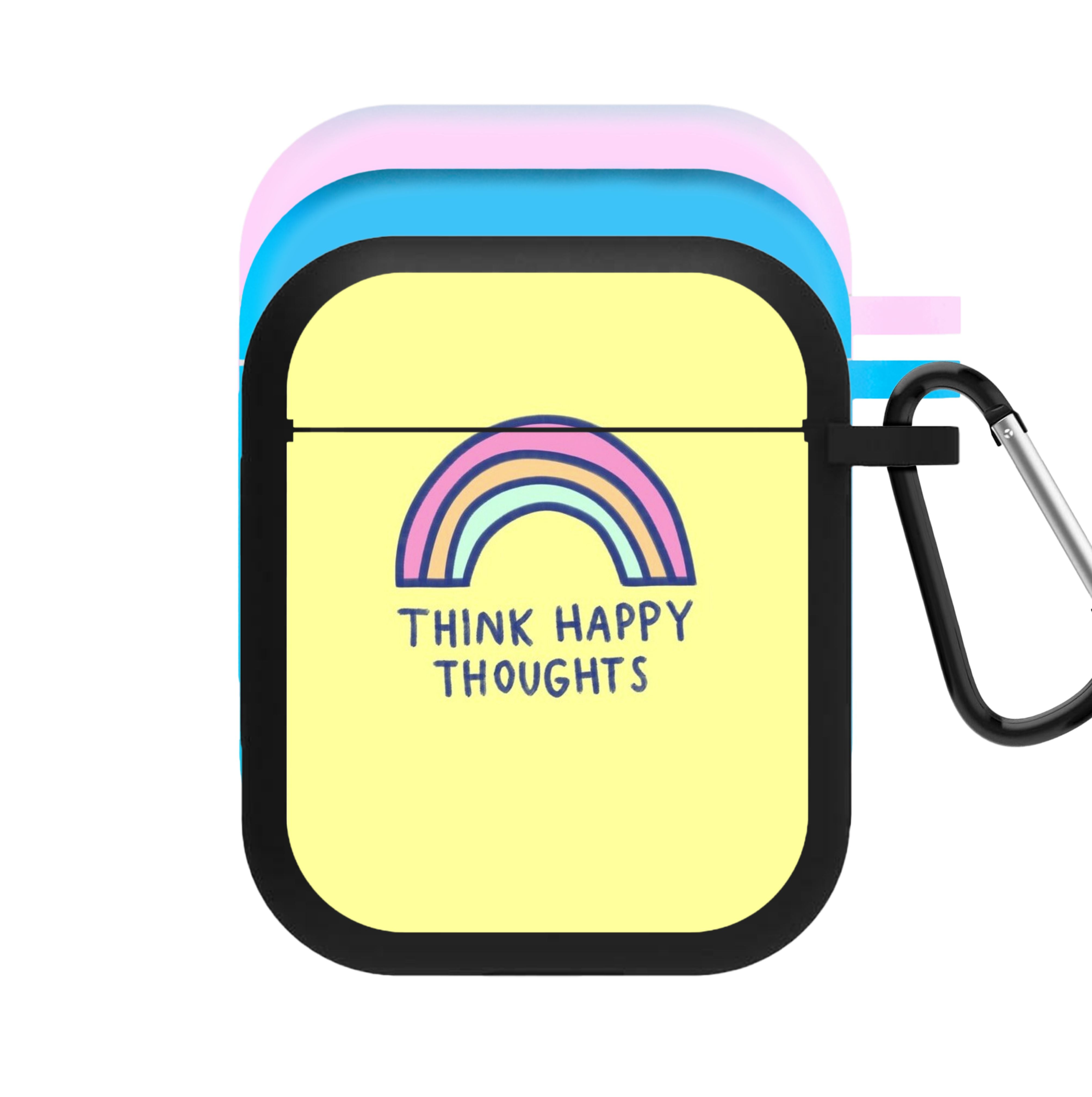 Think Happy Thoughts - Positivity AirPods Case