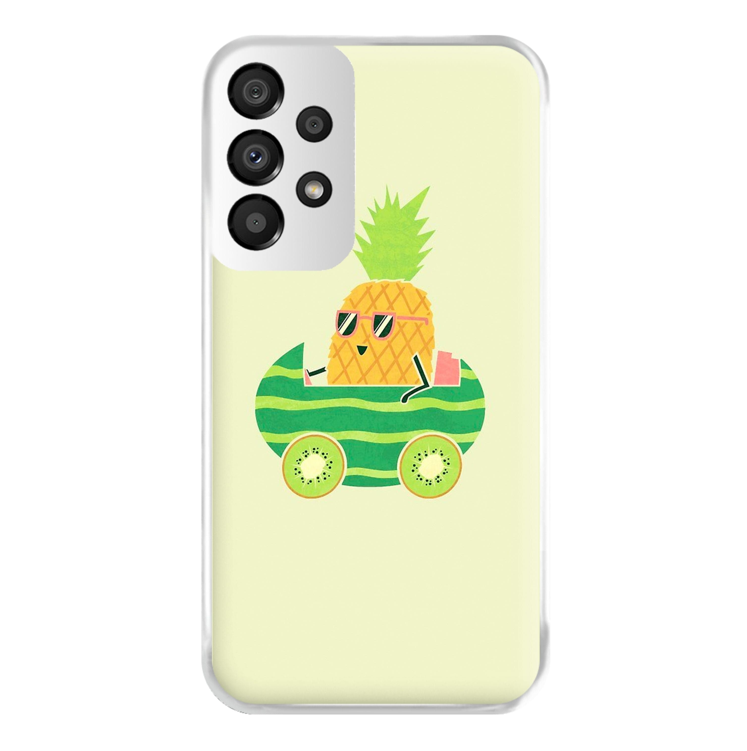 Summer Drive Pineapple Phone Case