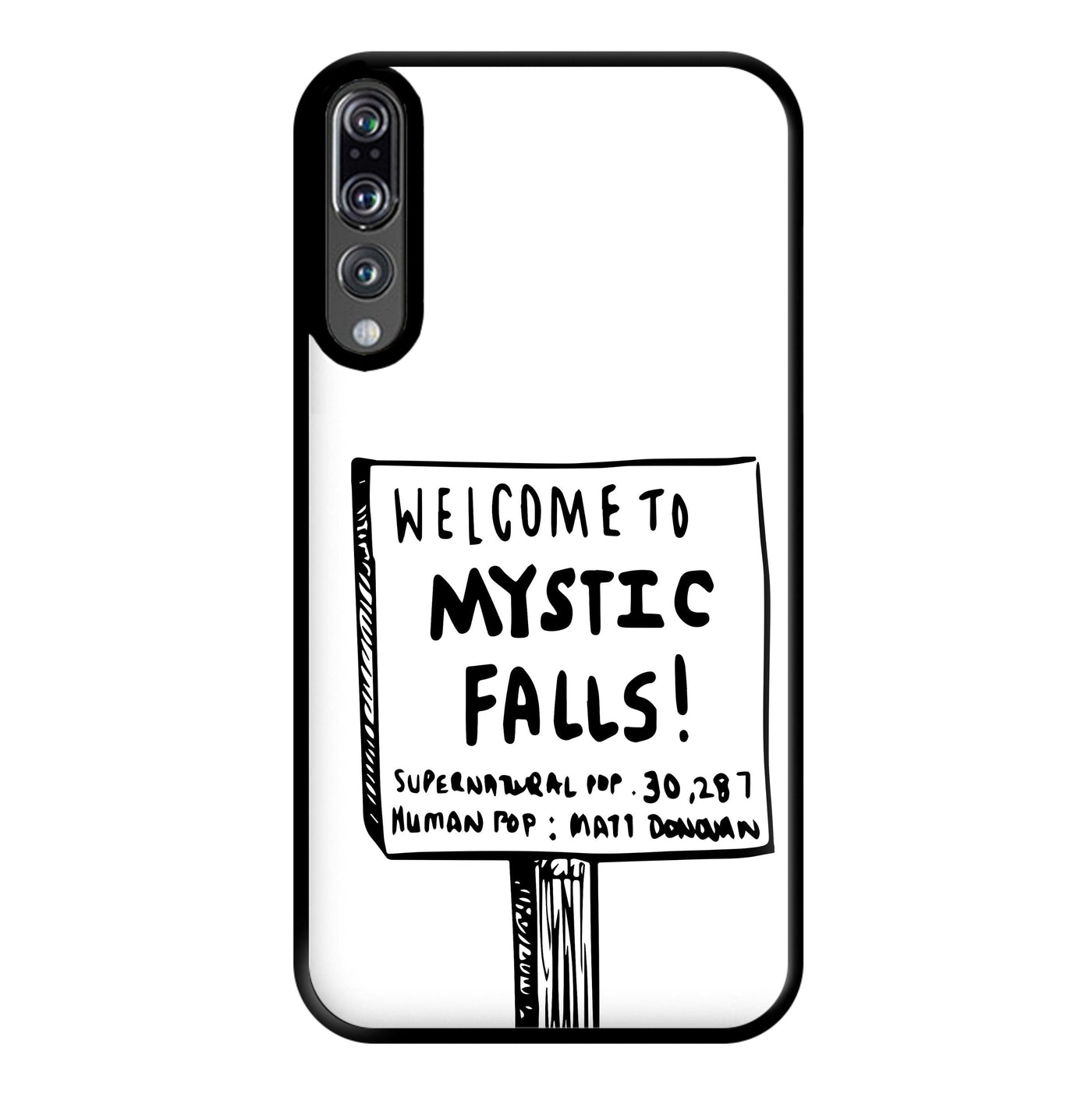 Welcome to Mystic Falls - Vampire Diaries Phone Case