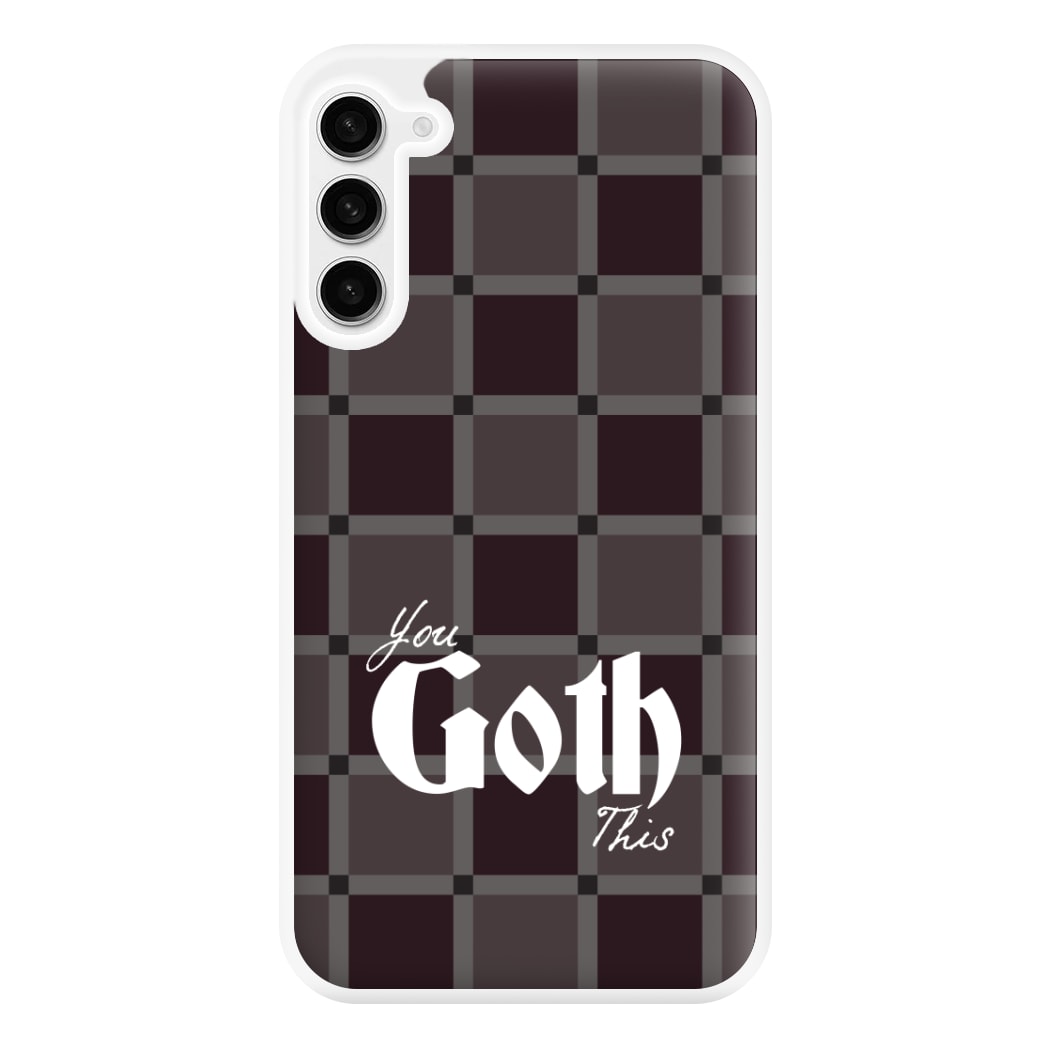 You Goth This Tartan Galaxy S23 Plus Case