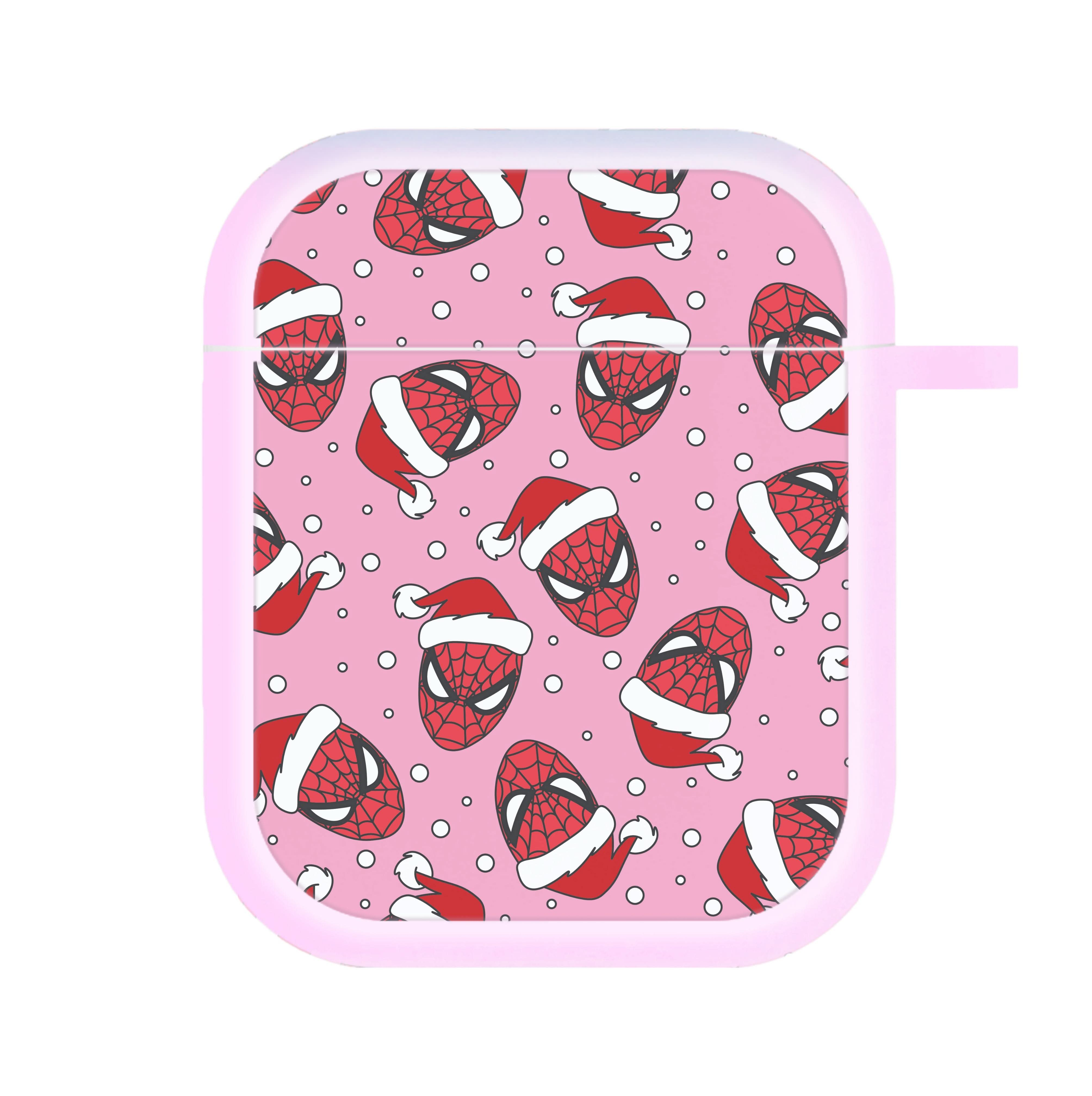 Spider Christmas Pattern AirPods Case