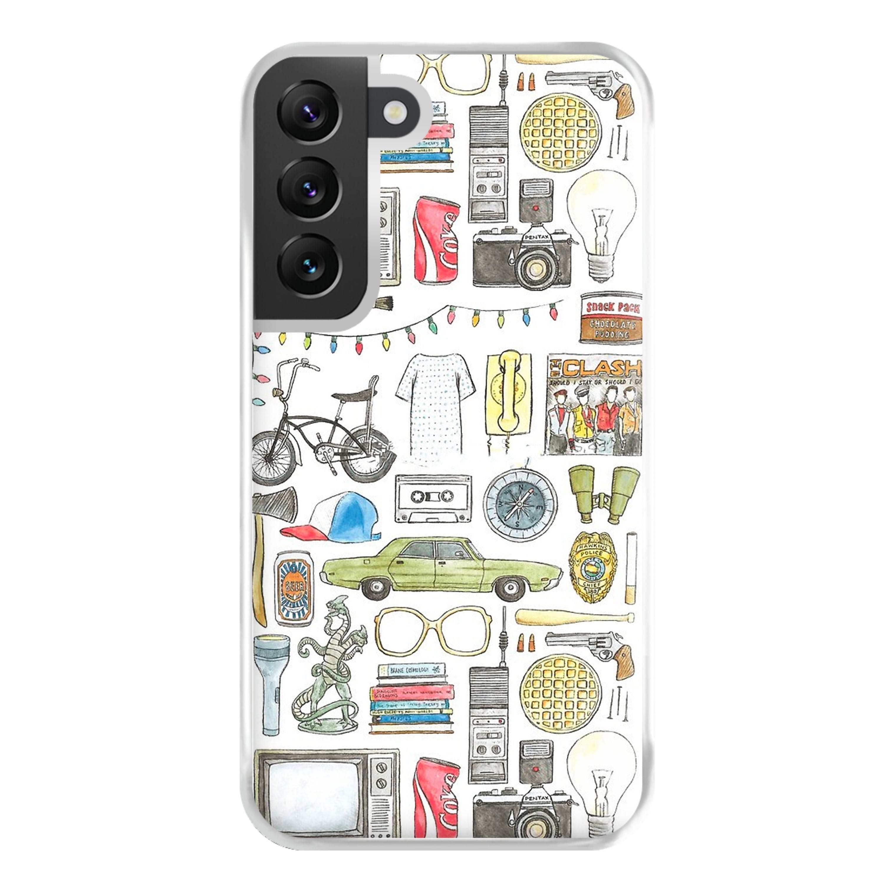 Stranger Objects Illustration Phone Case