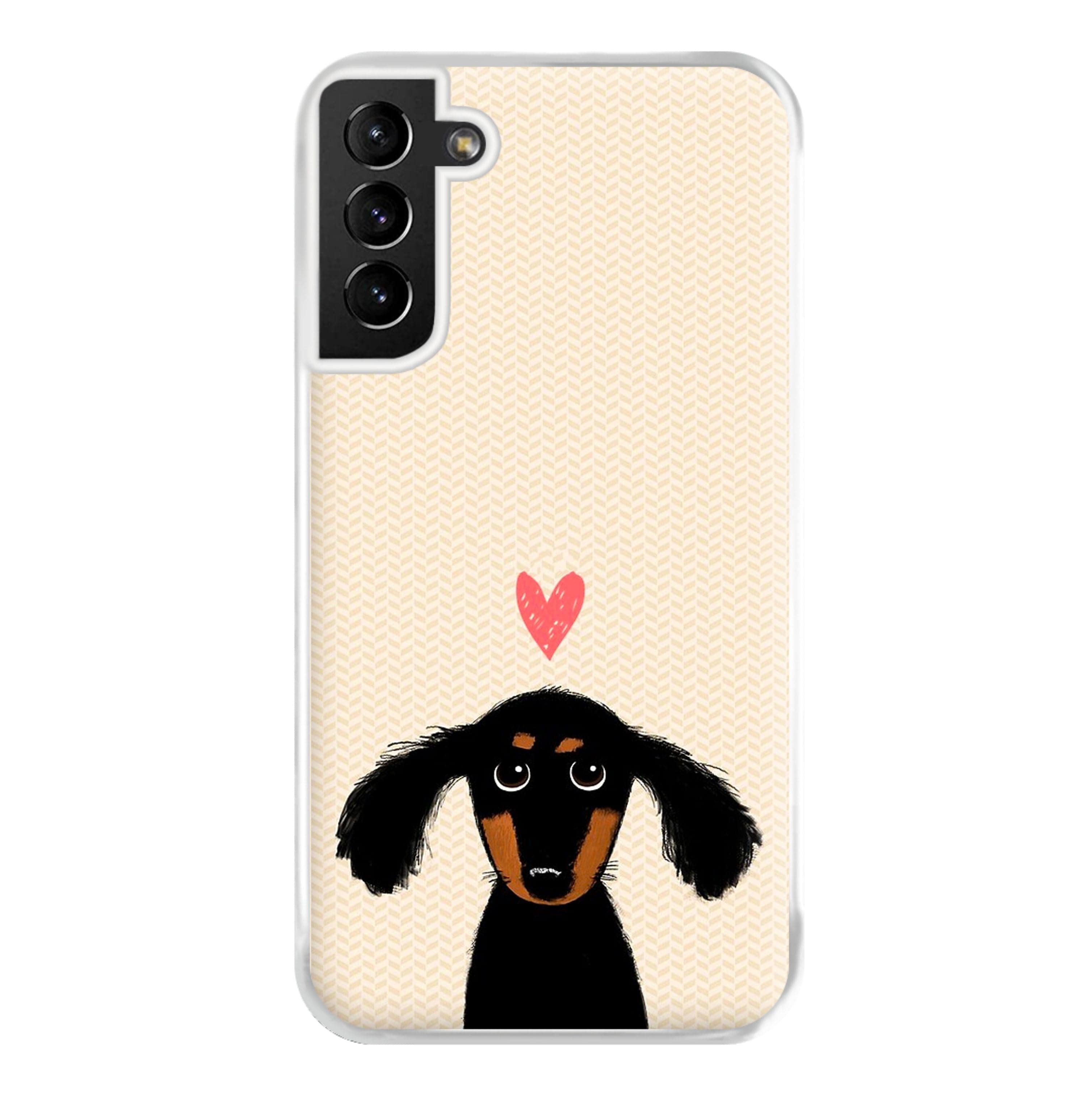 Dachshund Puppy Love Phone Case