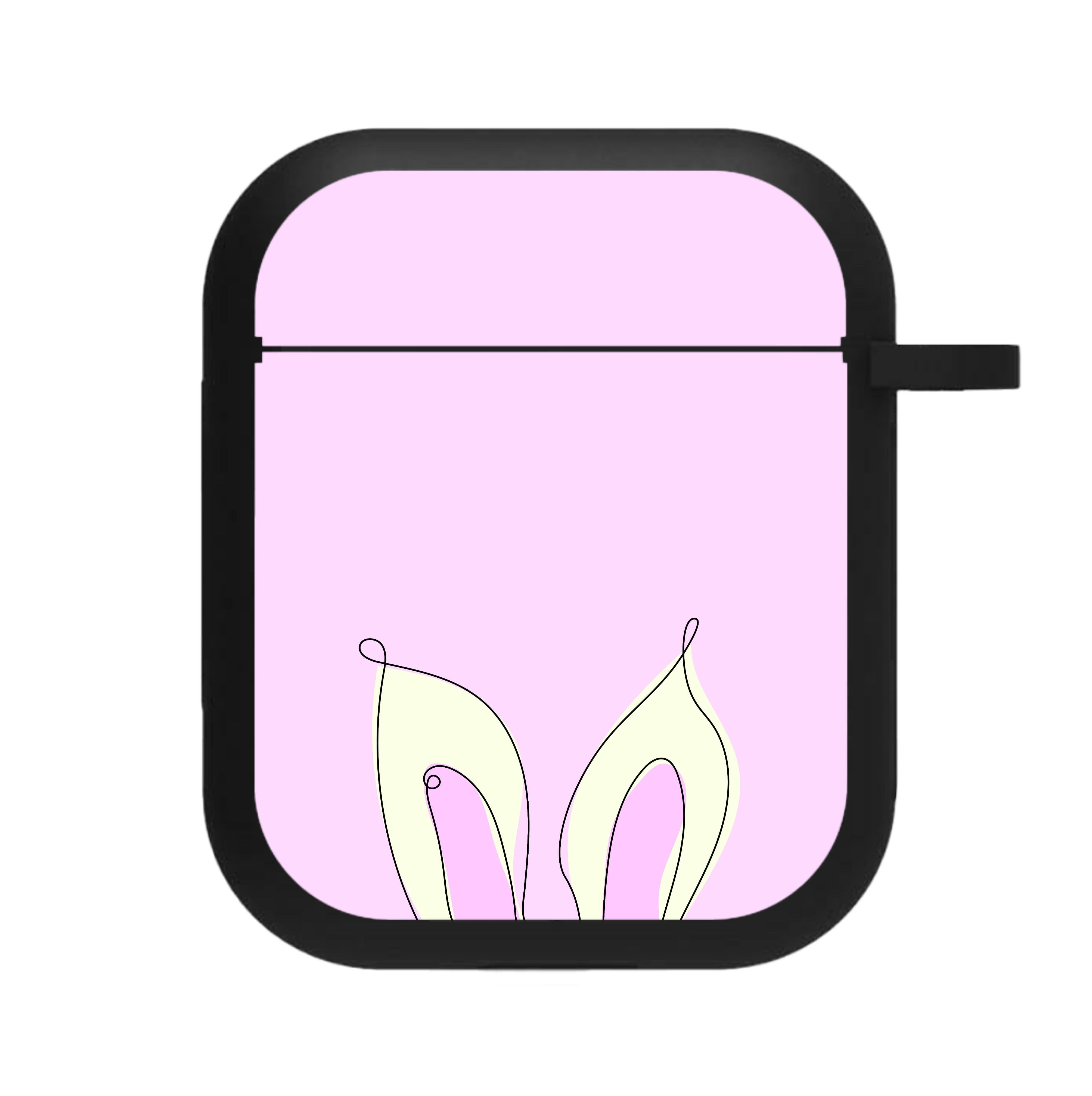 Outline Bunny Ears AirPods Case