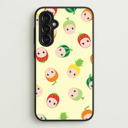 Fruit Angels Pattern Galaxy A14 Case