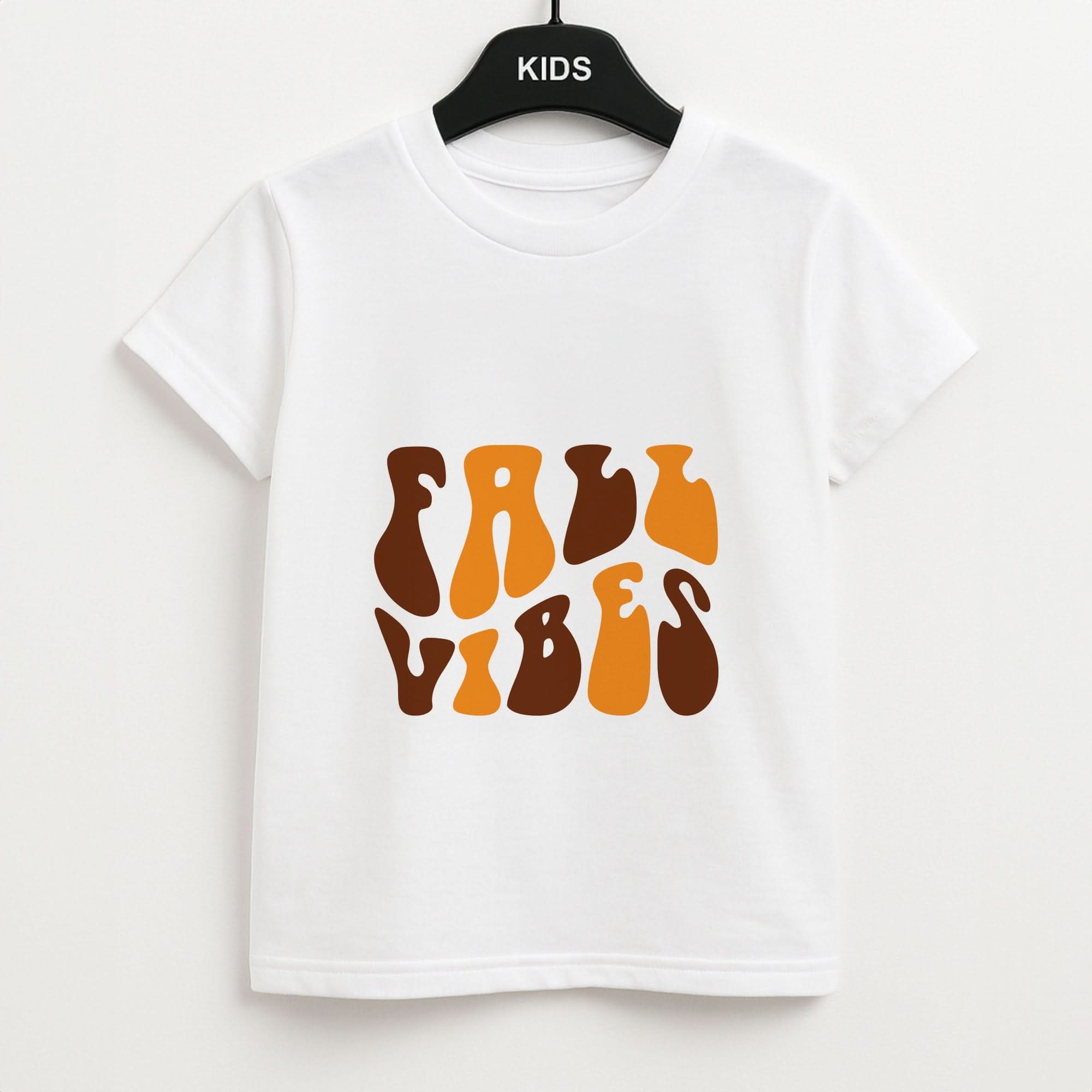 Fall Vibes Kids T-Shirt