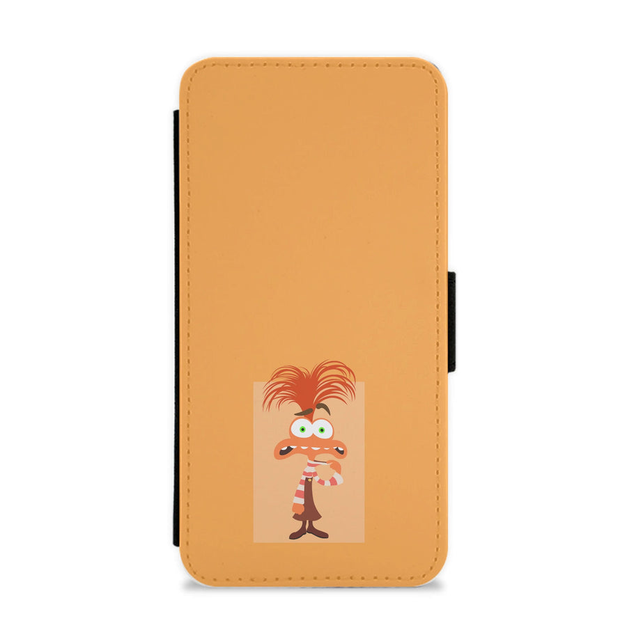Anxiety - Inside Out Flip / Wallet Phone Case