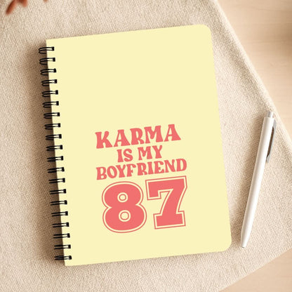 Karma Is My Boyfriend Notepad