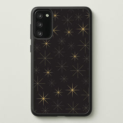 Christmas Gold Stars Pattern Galaxy A41 Case