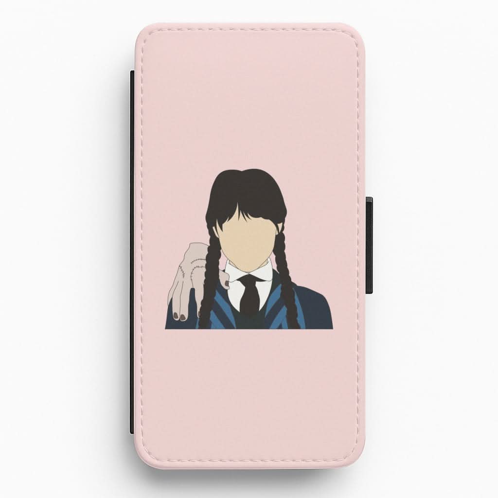 Wednesday And Thing Flip / Wallet Phone Case
