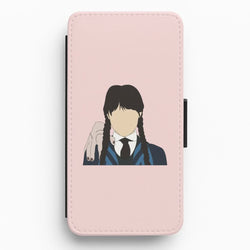 Wednesday And Thing Flip / Wallet Phone Case