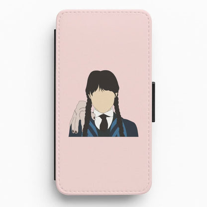 Wednesday And Thing Flip / Wallet Phone Case