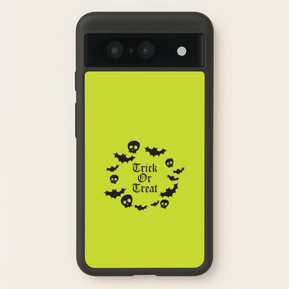Trick Or Treat Wreath Google Pixel 8 Case