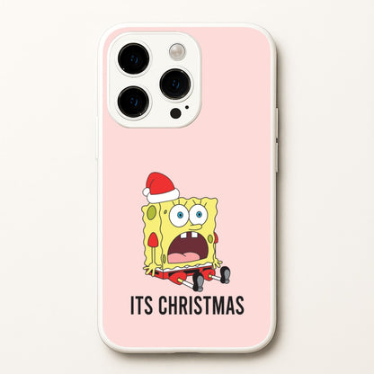 It's Christmas Cartoon Sponge iPhone 14 Pro Case