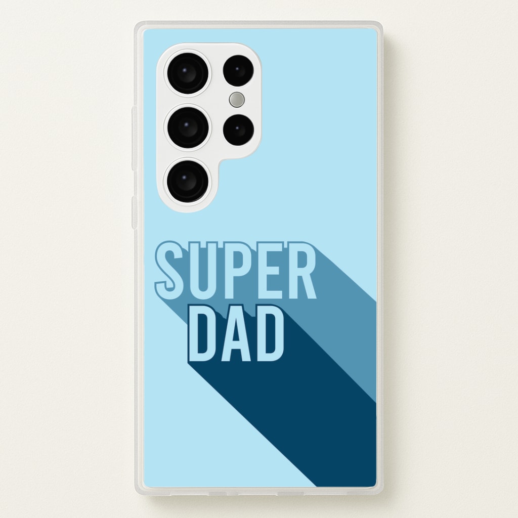 Super Dad Title Galaxy S24 Ultra Case