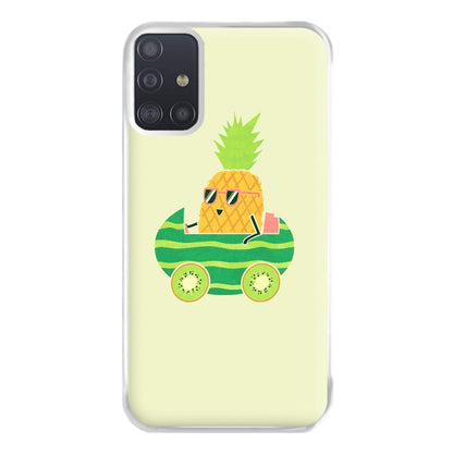 Summer Drive Pineapple Phone Case