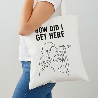 How Did I Get Here Outline Shoulder Bag