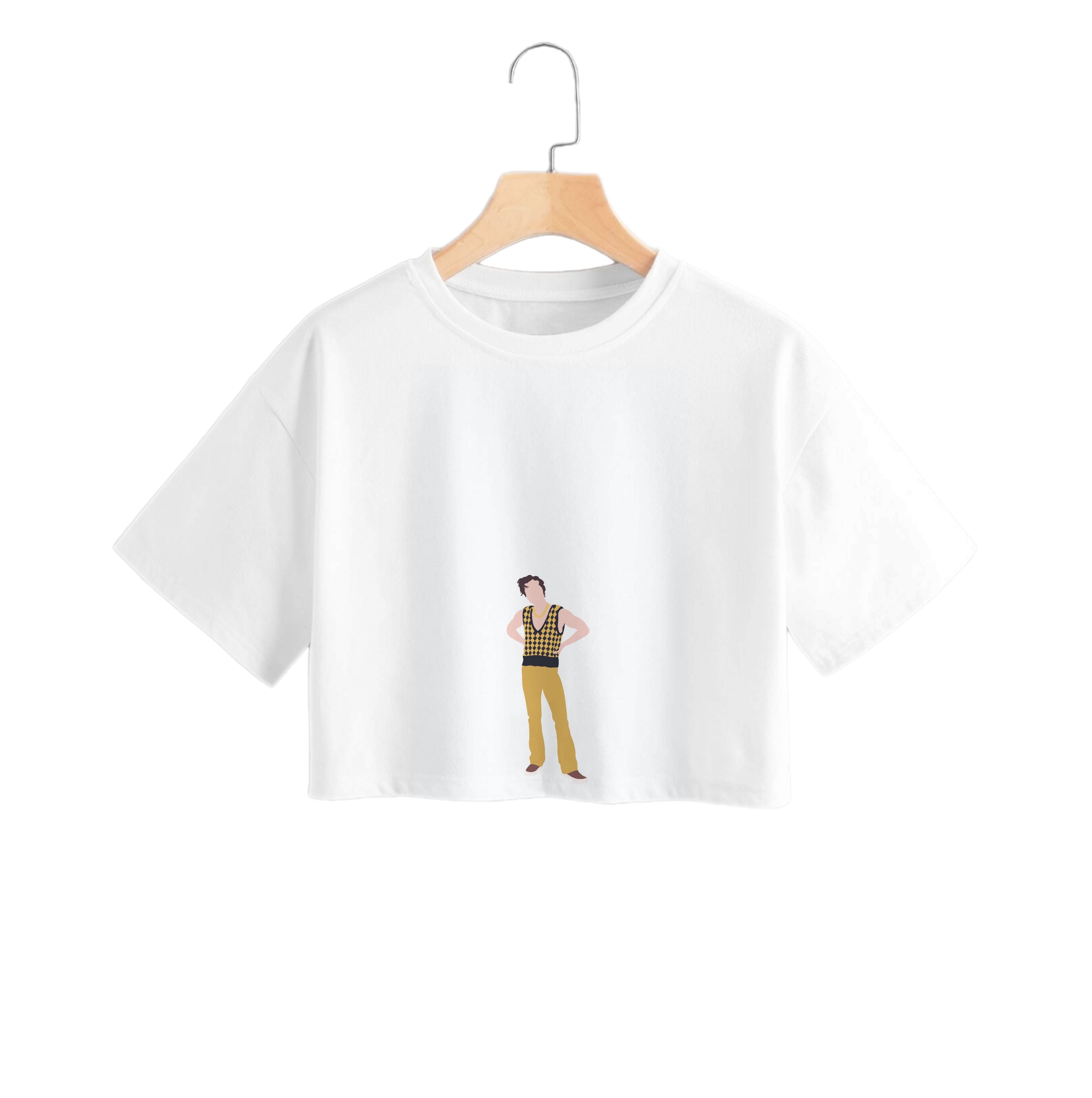 Yellow Vest - Harry Crop Top