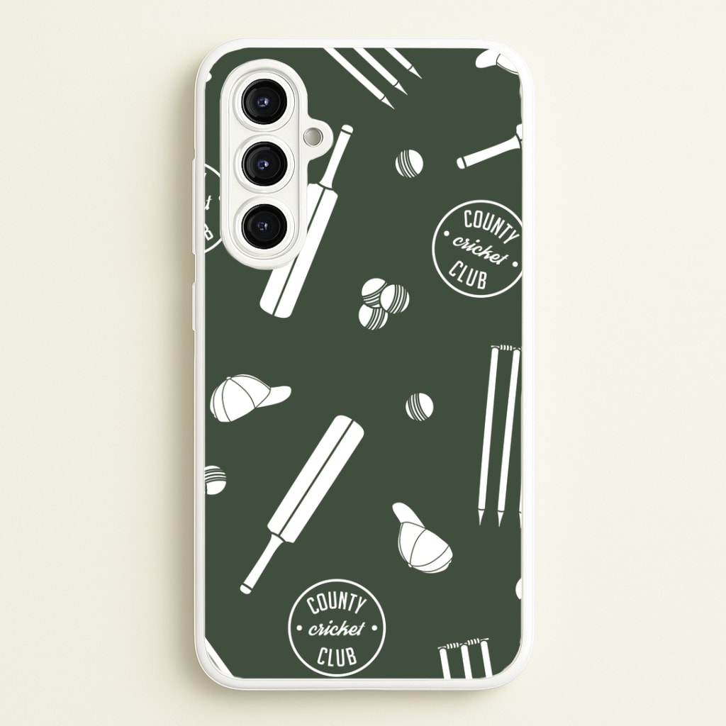 Cricket Props Pattern Galaxy A16 Case