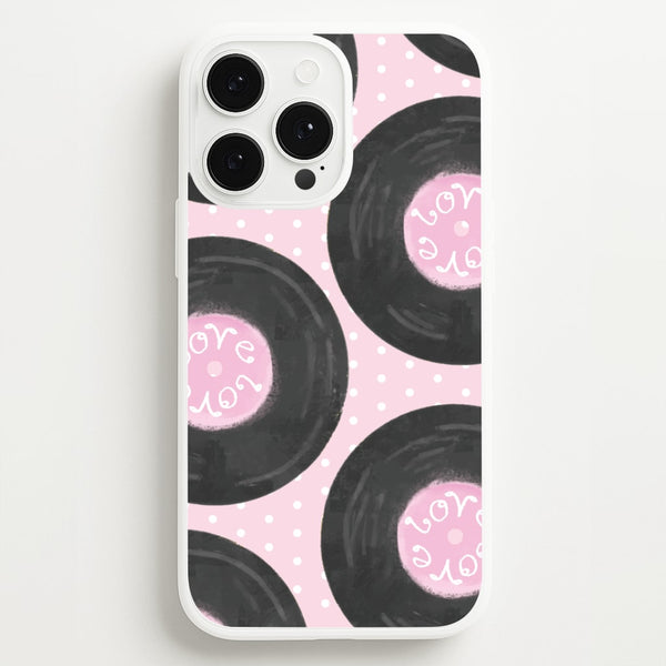 Thrifted Vinyl Polka Pattern iPhone 13 Pro Max Case