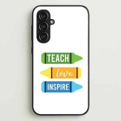 Teach, Love, Inspire Galaxy S23FE Case