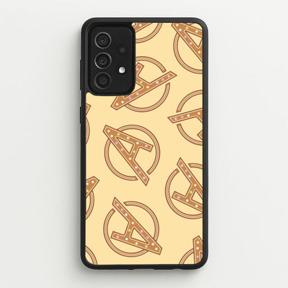 Superhero Team Gingerbread Pattern Galaxy A52 / A52s Case
