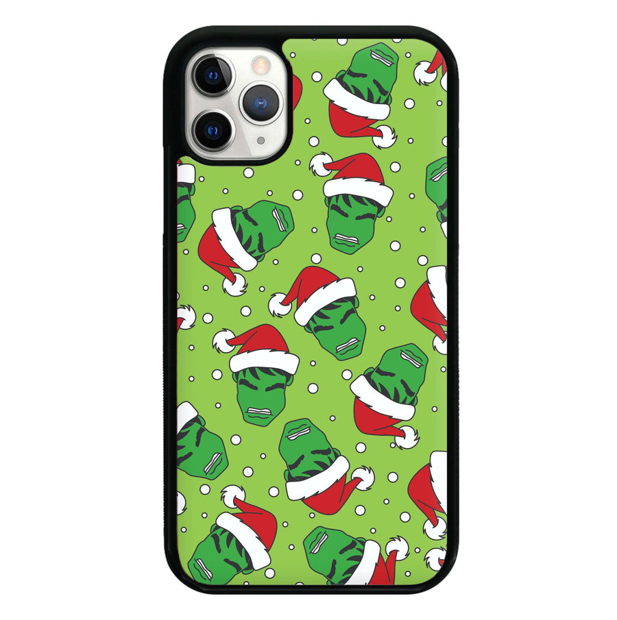 Green Christmas Pattern Phone Case