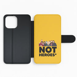 Not Heroes Flip Phone Case