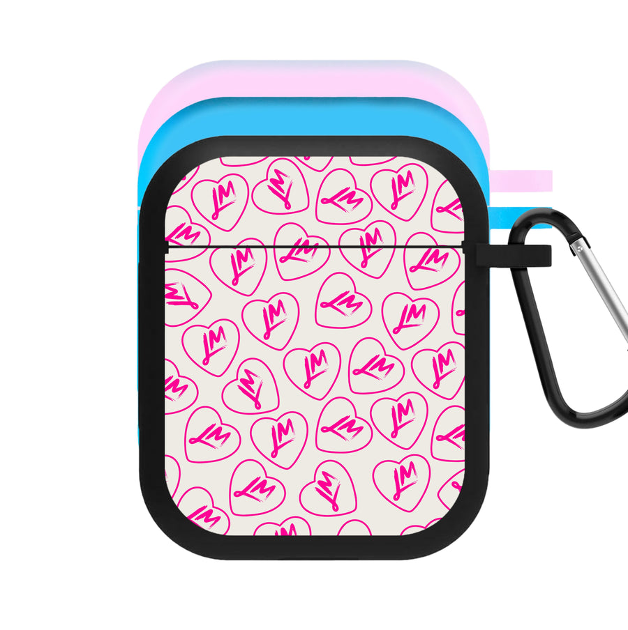 Pink Logo Pattern - Little Mix AirPods Case