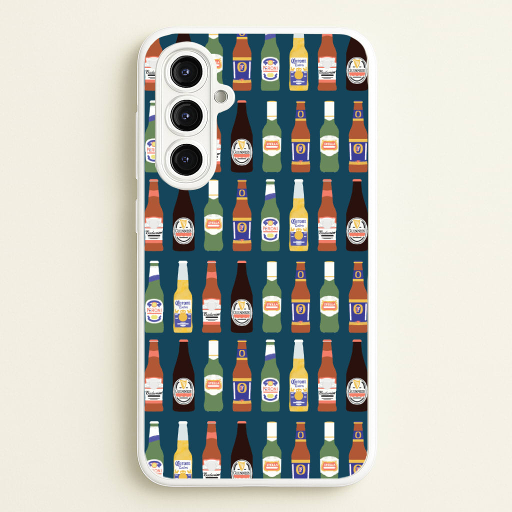 Geometric Brewery Pattern Galaxy A16 Case