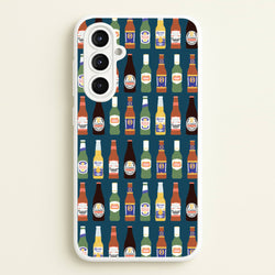 Geometric Brewery Pattern Galaxy A16 Case
