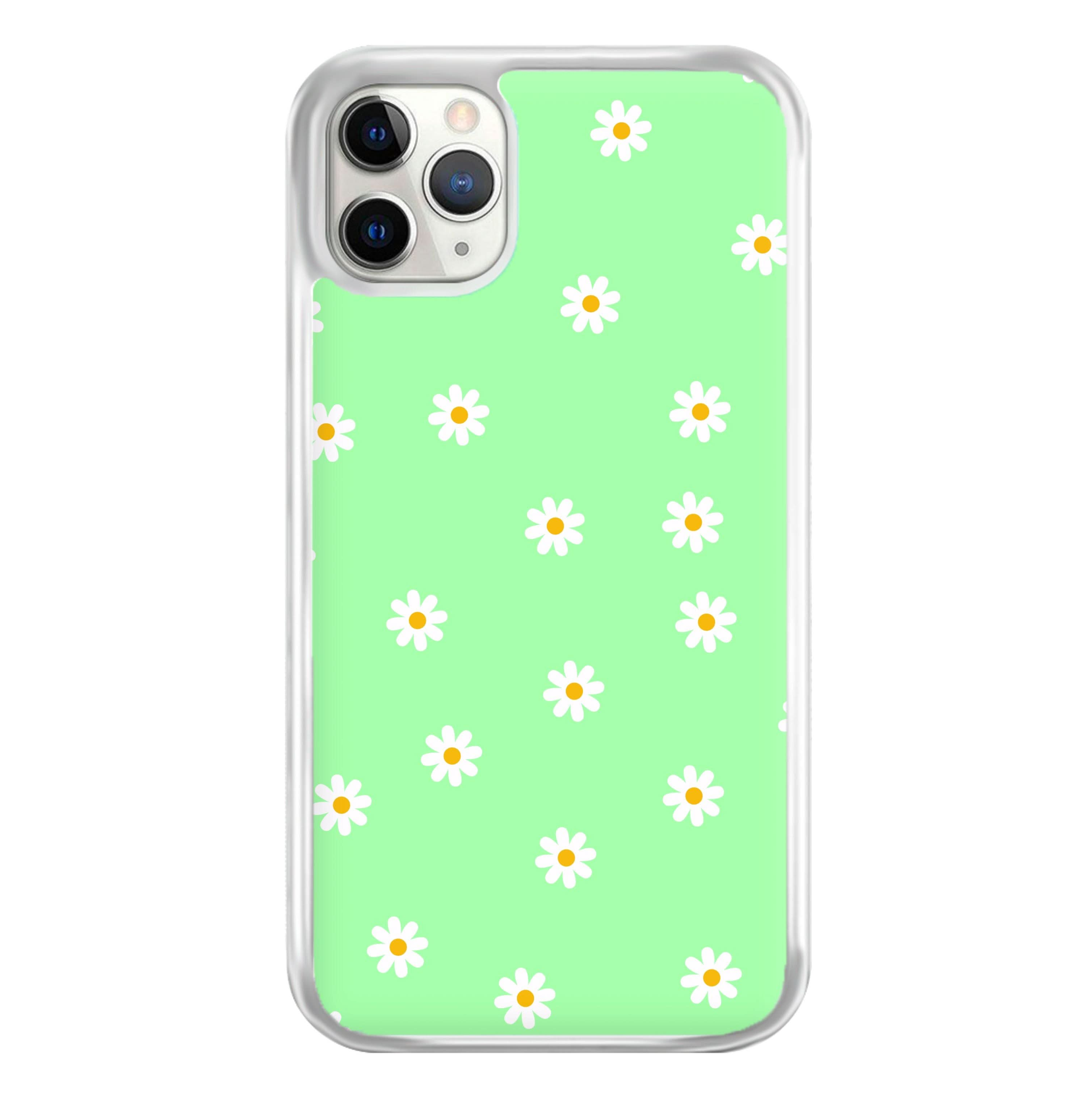 Teal Daisies Phone Case