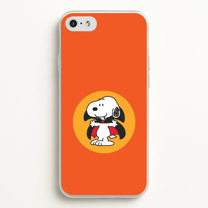 Cartoon Beagle Vampire iPhone 5 / 5s / SE 2016 Case