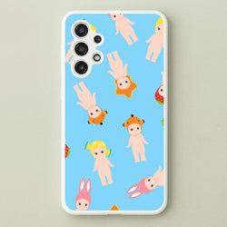 Angels Pattern Galaxy A13 Case