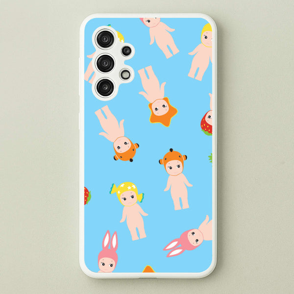 Angels Pattern Galaxy A13 Case