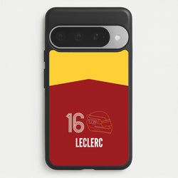 Leclerc Helmet 2026  Google Pixel 10 Pro XL Case