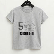 Bortoleto Helmet 2026 Kids T-Shirt 2