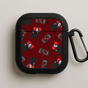 VHS & Ghostface Pattern AirPods Case 1