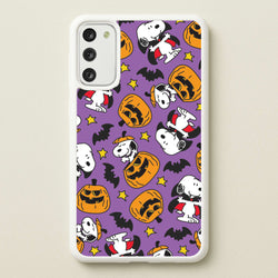 Cartoon Beagle Halloween Pattern Galaxy A41 Case