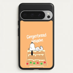 Cartoon Beagle Gingerbread House Google Pixel 9 Pro XL Case
