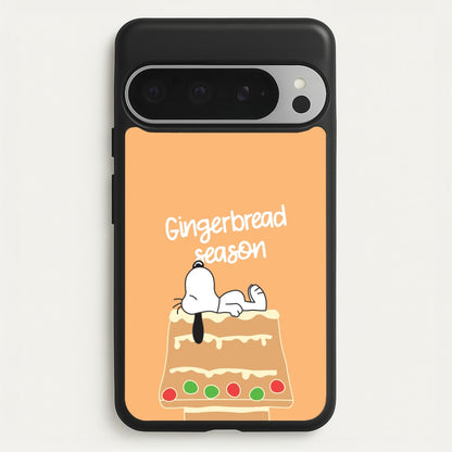Cartoon Beagle Gingerbread House Google Pixel 9 Pro XL Case