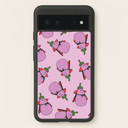 Vampire Vegetable Pattern - Halloween Google Pixel 6 Case