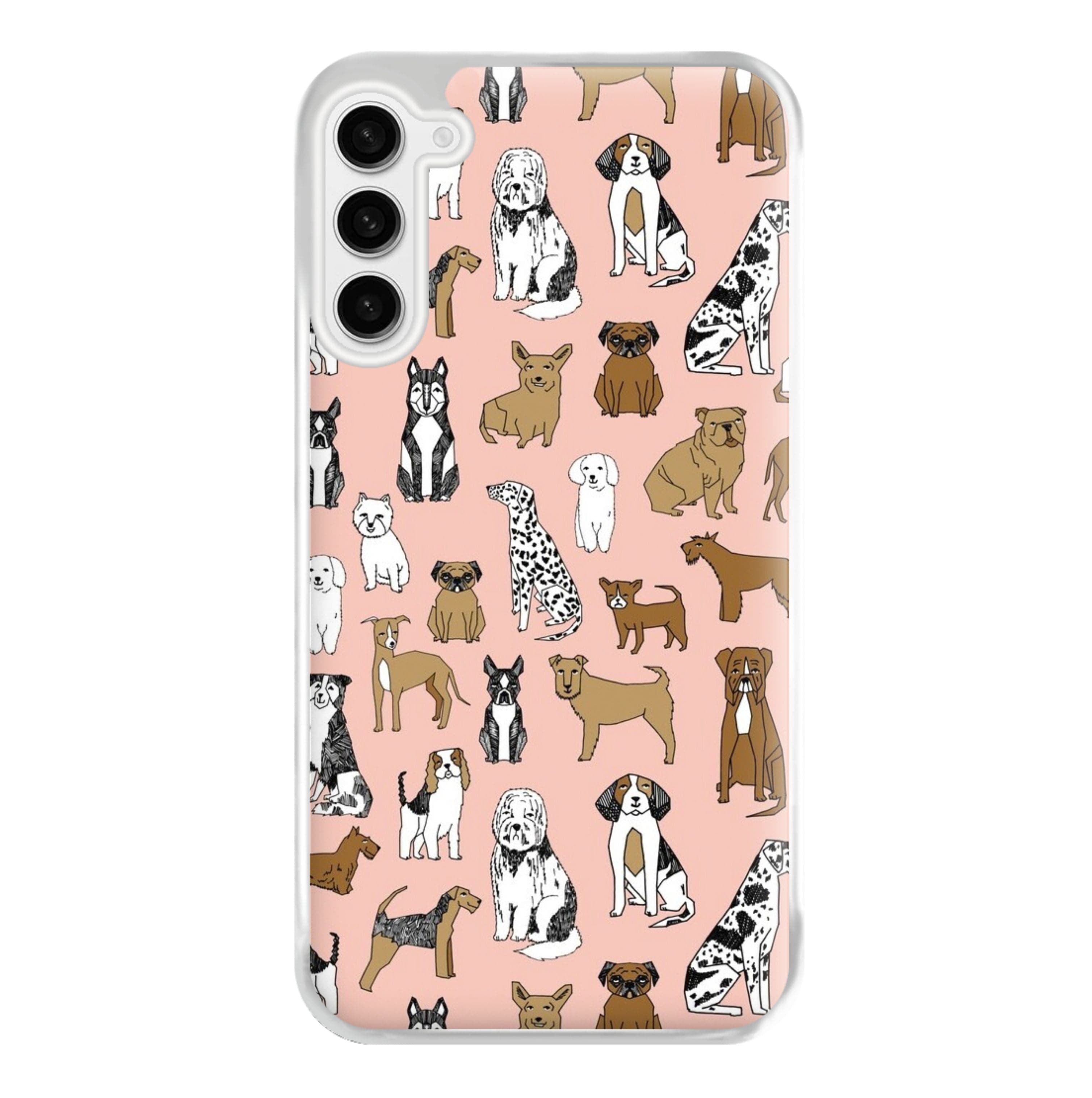 Dog Breeds - Animal Pattern Phone Case